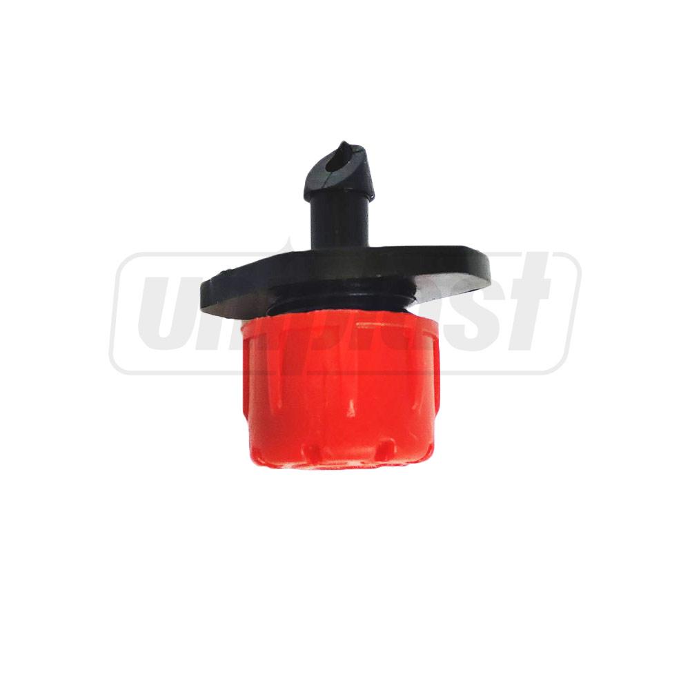 Капельница регулируемая D. 1/4" 0-70 LPH (красная)  UNITAPE