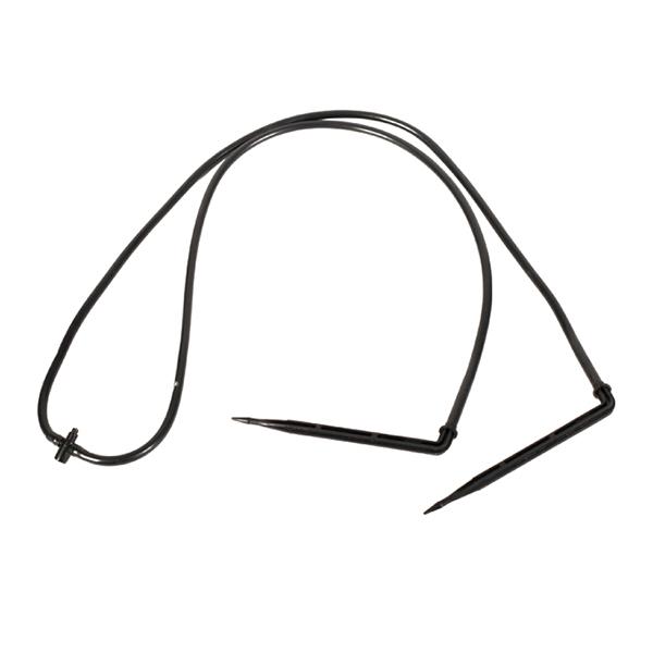 Distribuitor asamblat SET 2 directii pentru emitator D. 4, 50 cm, 0-5 LPH  UNITAPE