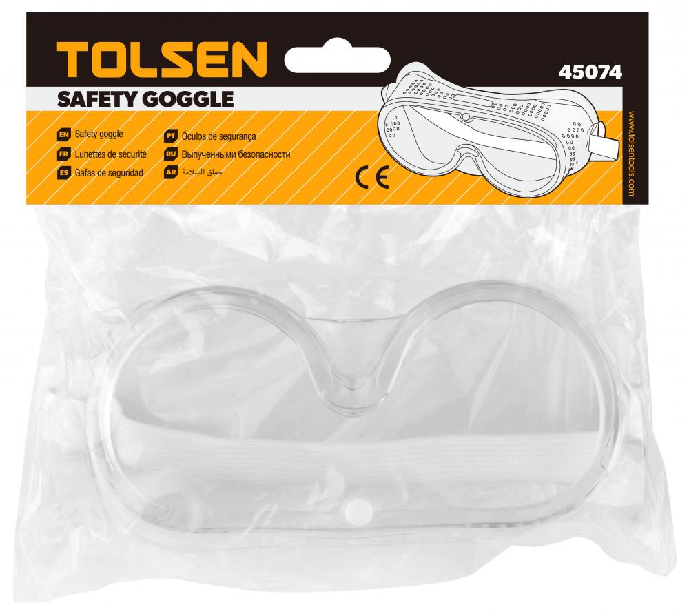 Ochelari de protectie cu aerisire  TOLSEN