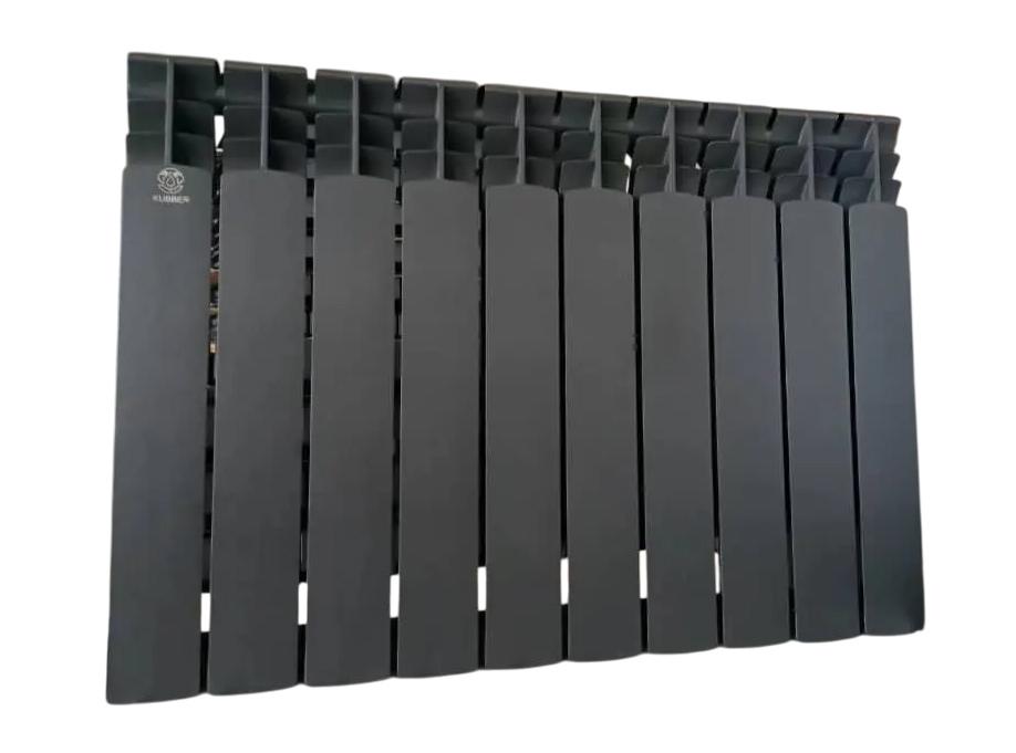 Radiator bimetalic 555х80х80 KUBBER Black
