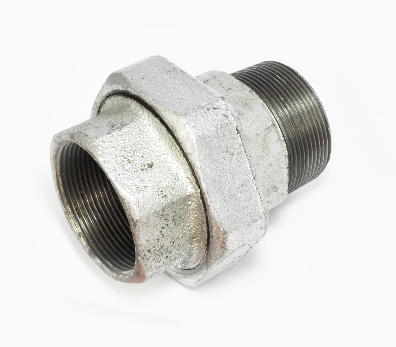 Гайка накидная П/М D. 2" гальванизированная HY