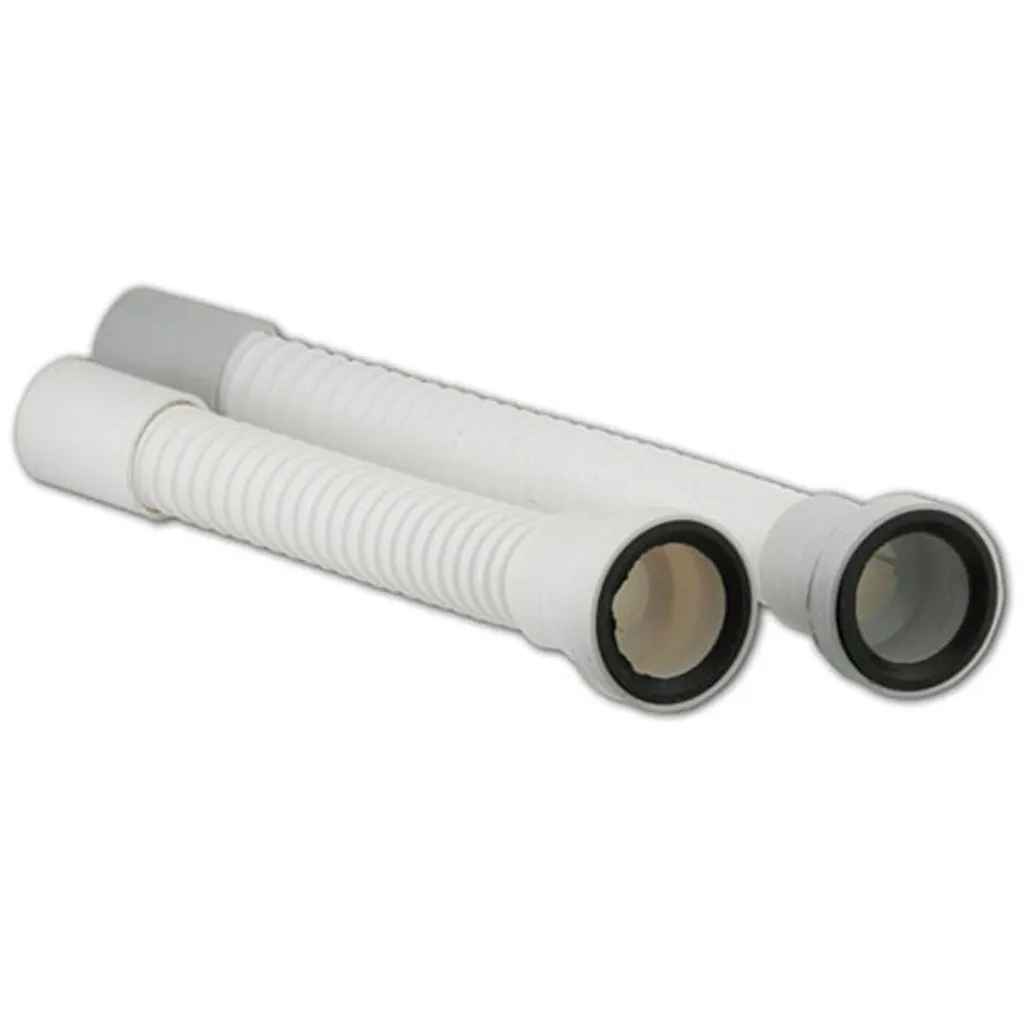 Отвод канализационный гибкий D. 50 L=30 см (D-3)