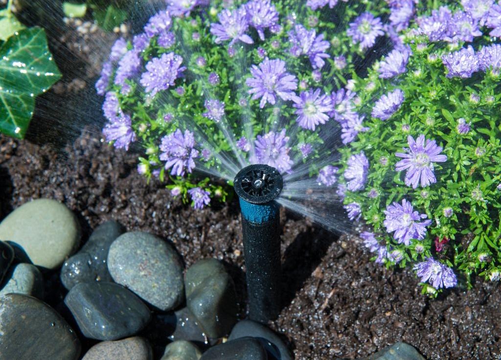 Duza reglabila S-8A 25-360°, R=2.4 m (negru)  HUNTER