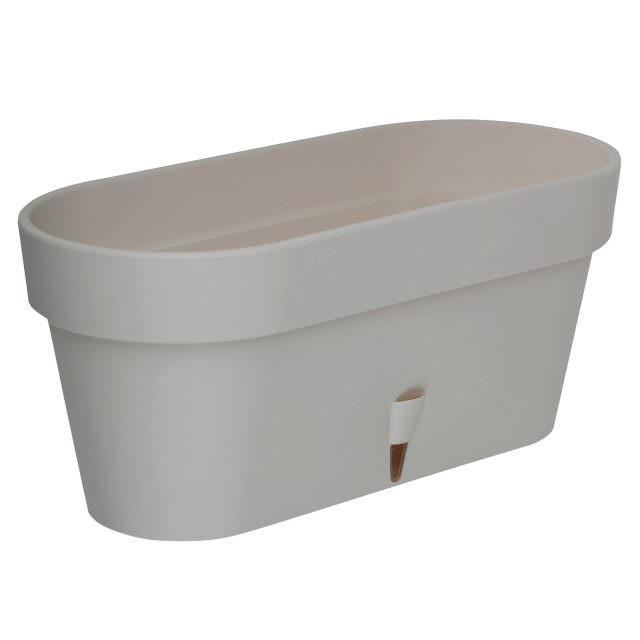 Вазон LATINO №40 6.7 л балконный (серый)