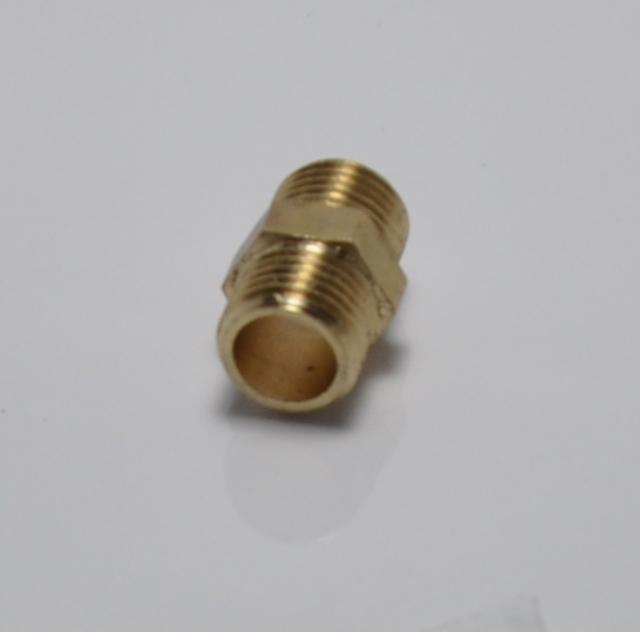 Ниппель D.  1/4" бронзовый