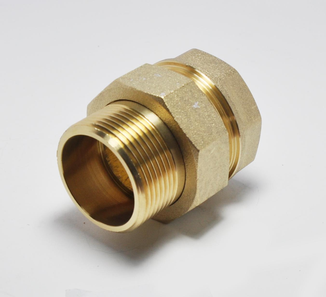 Гайка накидная D. 1.1/4" П/М бронзовая