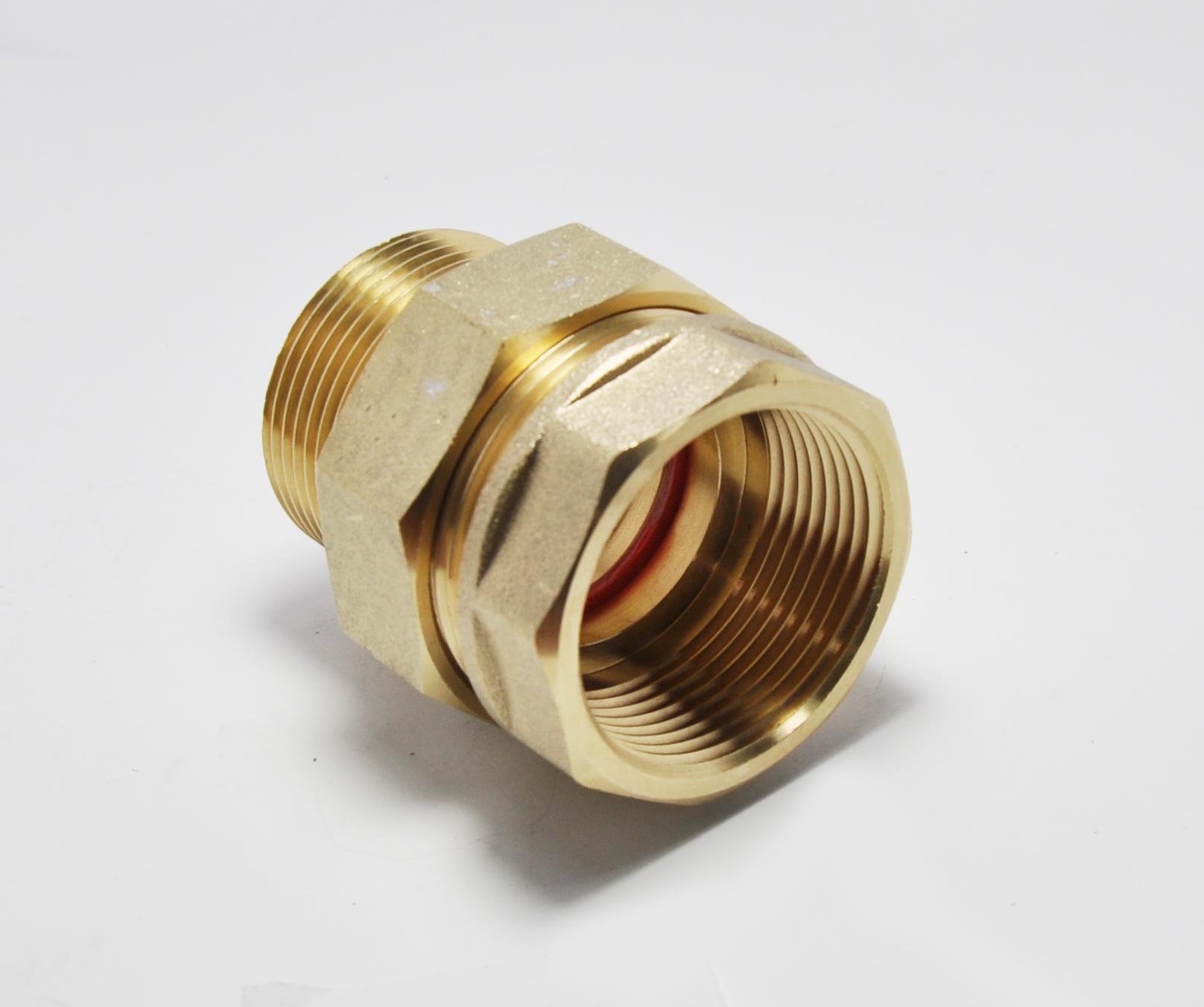 Гайка накидная D. 1.1/4" П/М бронзовая