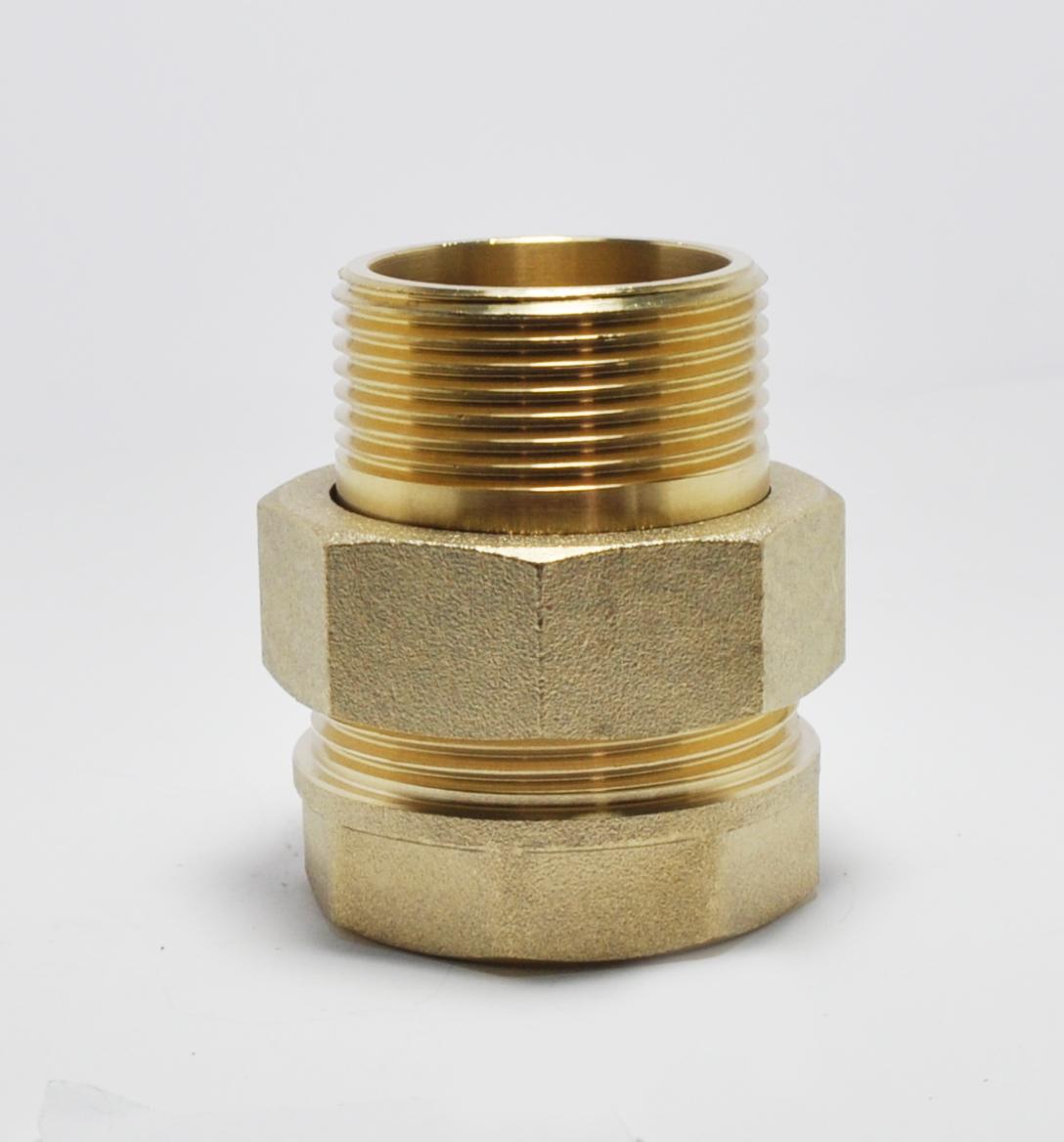 Гайка накидная D. 1.1/4" П/М бронзовая