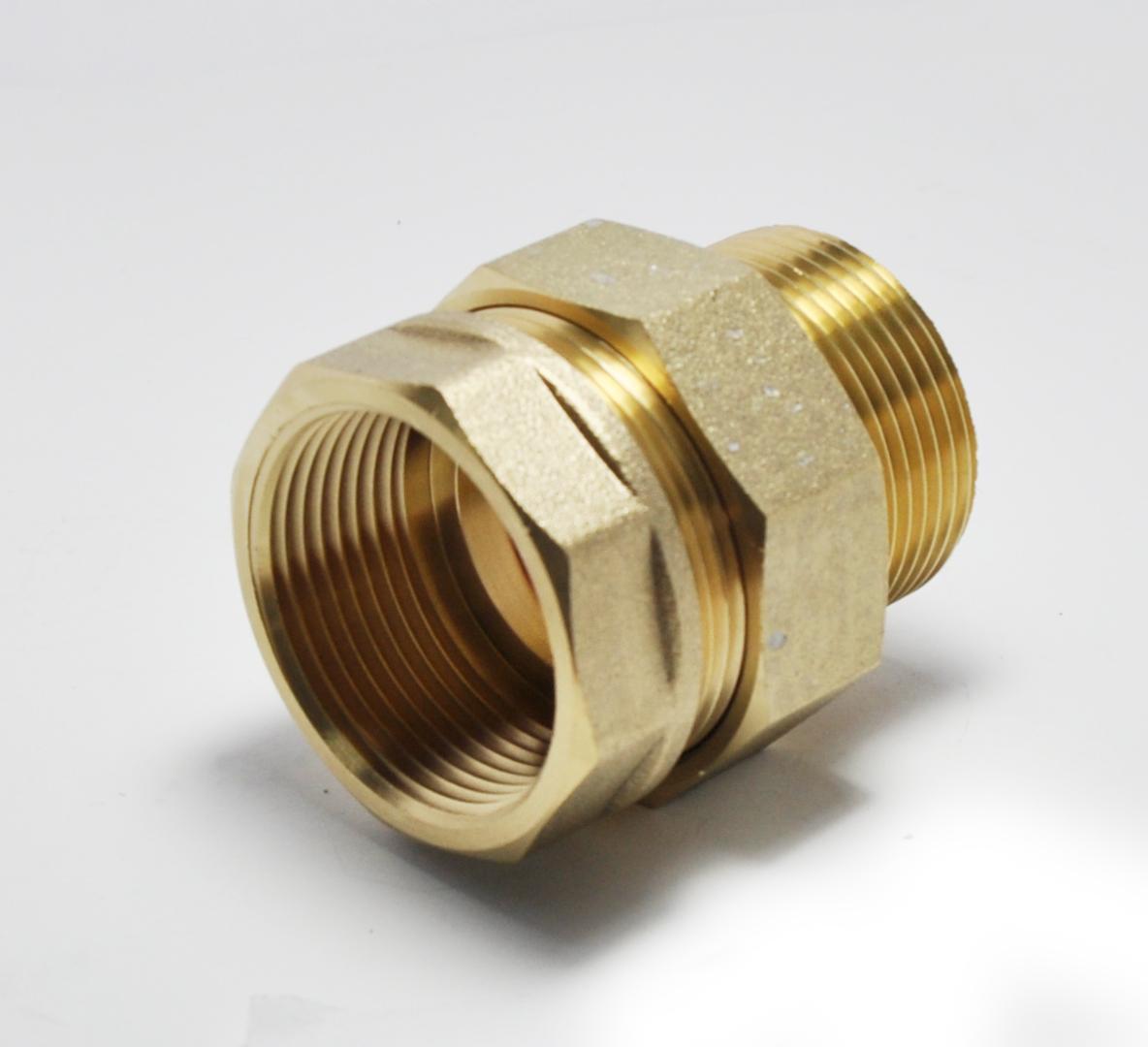 Гайка накидная D. 1.1/4" П/М бронзовая