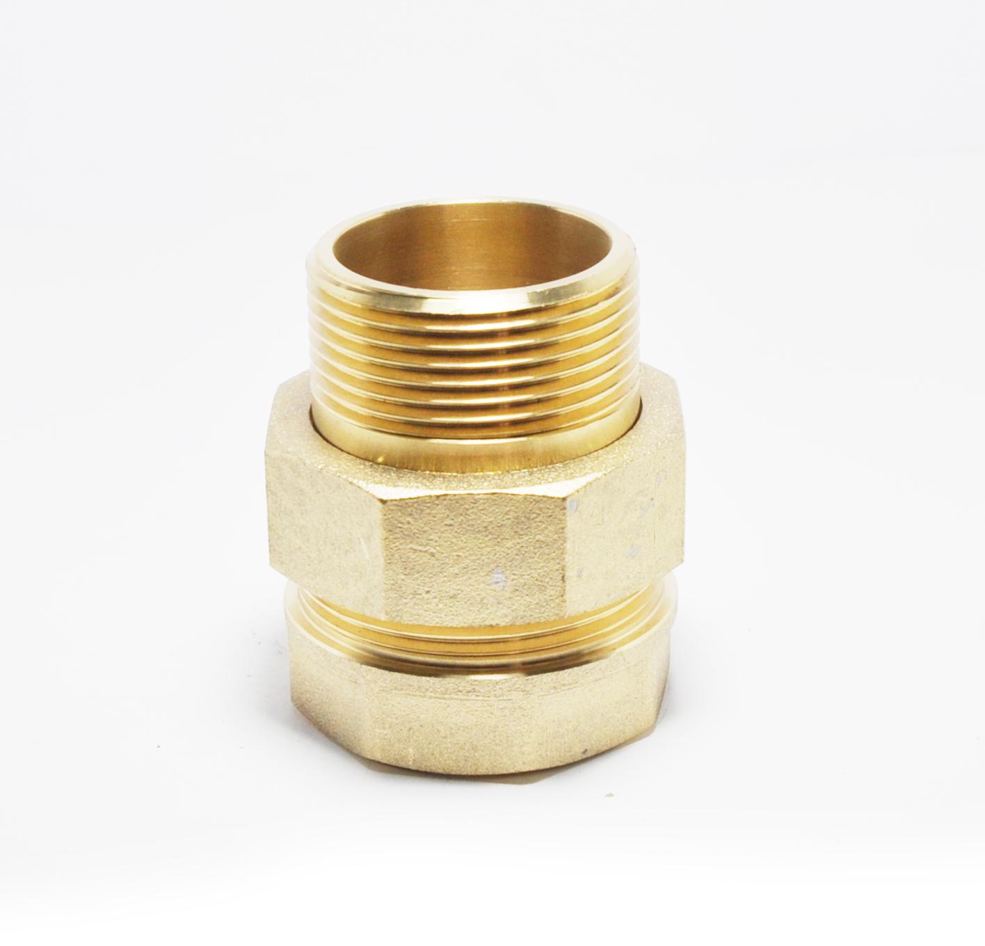 Гайка накидная D. 1.1/4" П/М бронзовая