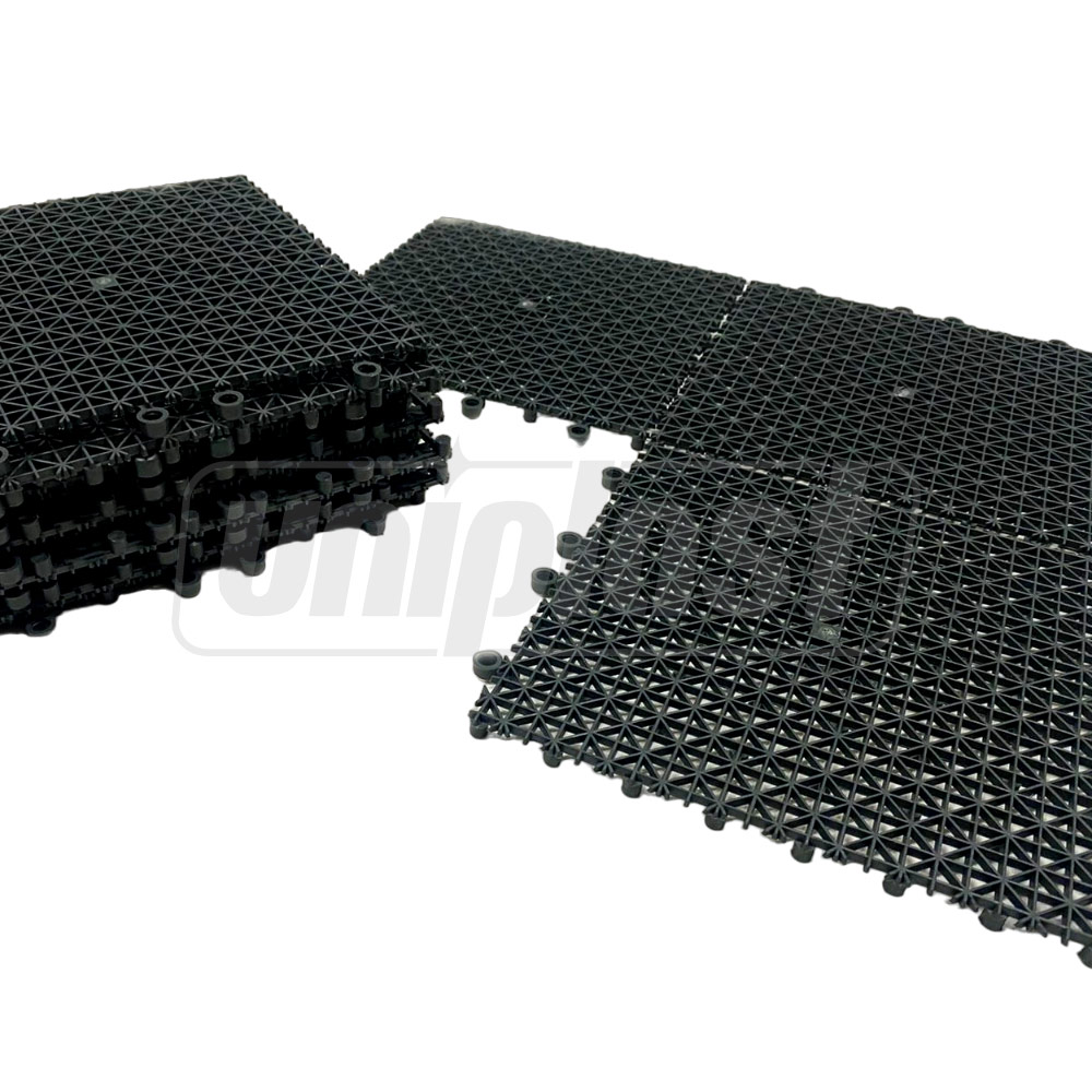 Covoras antreu (negru/verde) 41 x 54 cm