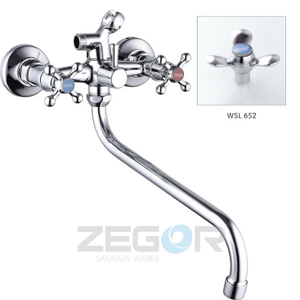 Смеситель для ванны DMX A652 (DMX7-A) букса  ZEGOR