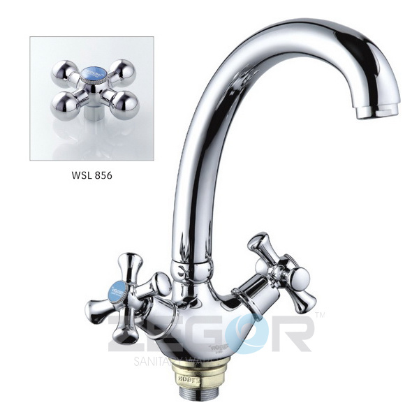 Baterie bucatarie TLB A856 (DTZ4-B) cu piulita, bucsa ZEGOR