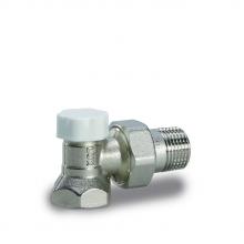 Кран для радиатора D. 1/2" М/П угловой обратка с прокладкой HY