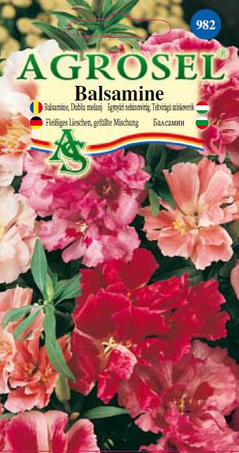 Seminte de Balsamin dublu melanj 2 g (1209 30 000)  AS