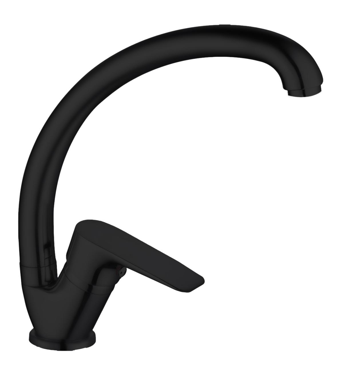 Baterie bucatarie fara ac HANS50 (negru mat)  ESTA
