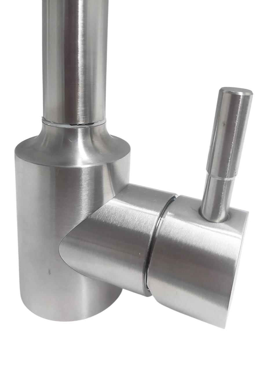 Смеситель для кухни без иглы OLM50SS (нержавеющая сталь) ESTA