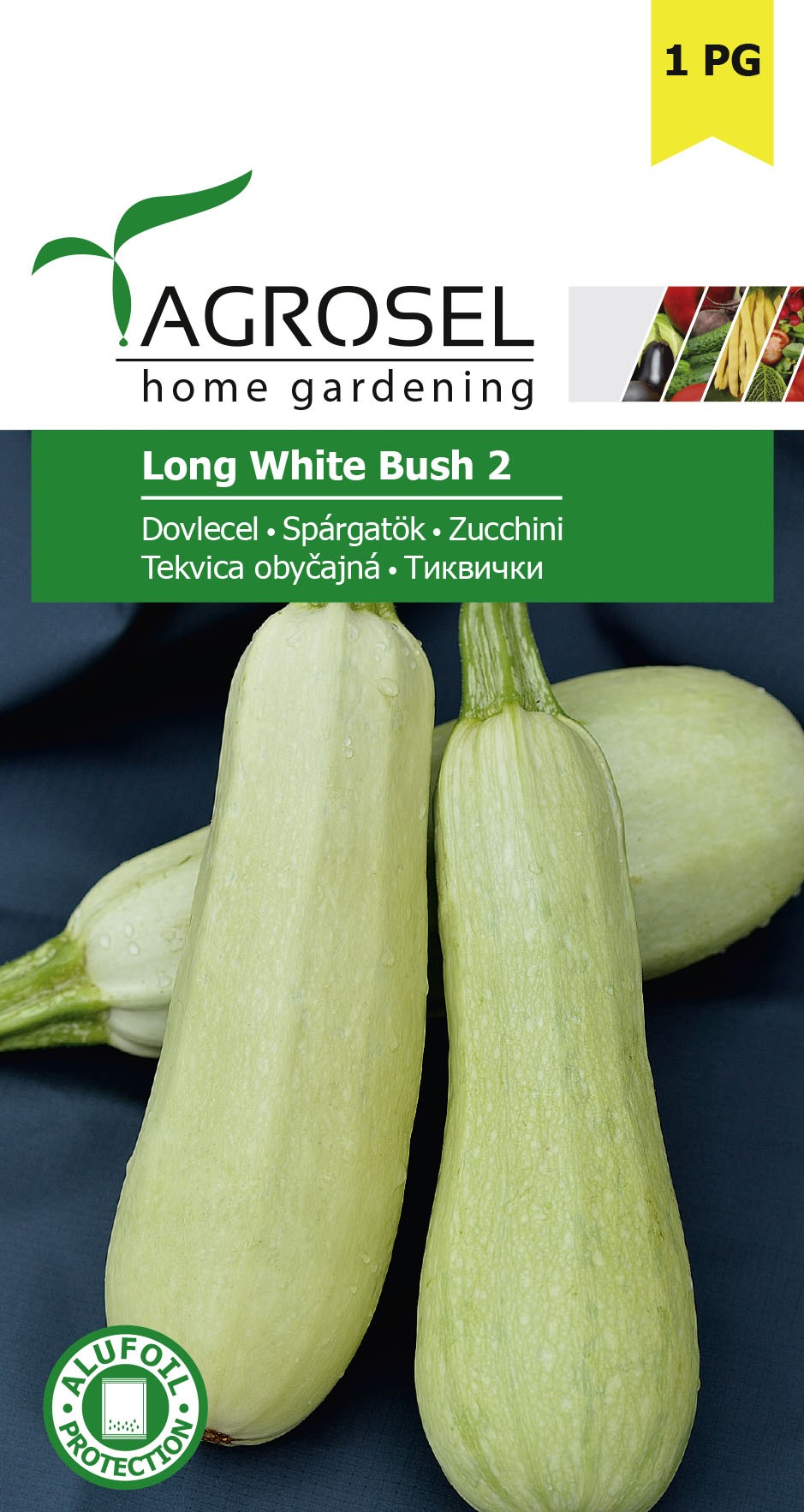 Семена Кабачки Long White Bush 2.5 г  AS