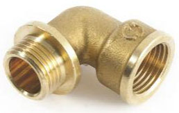 Угол D. 1.1/4" М/П бронзовый HY