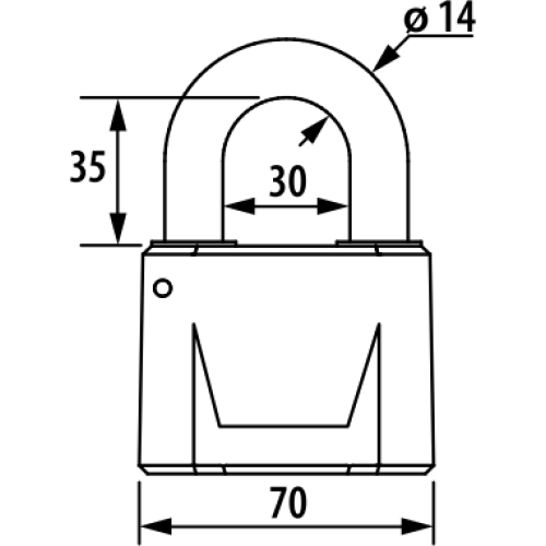 Lacat atirnat BC2M1-01