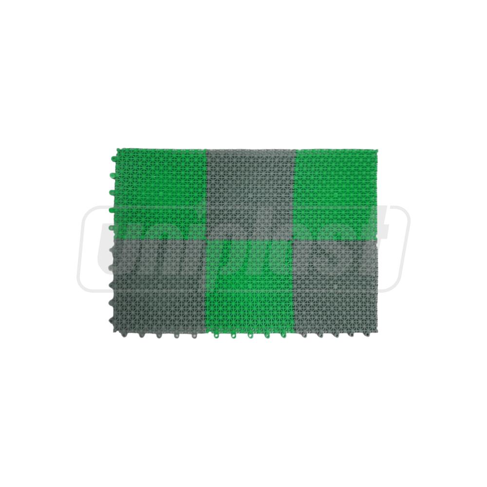 Коврик для ванной (серый/зеленый) 48 см x 72 см  UNIPLAST