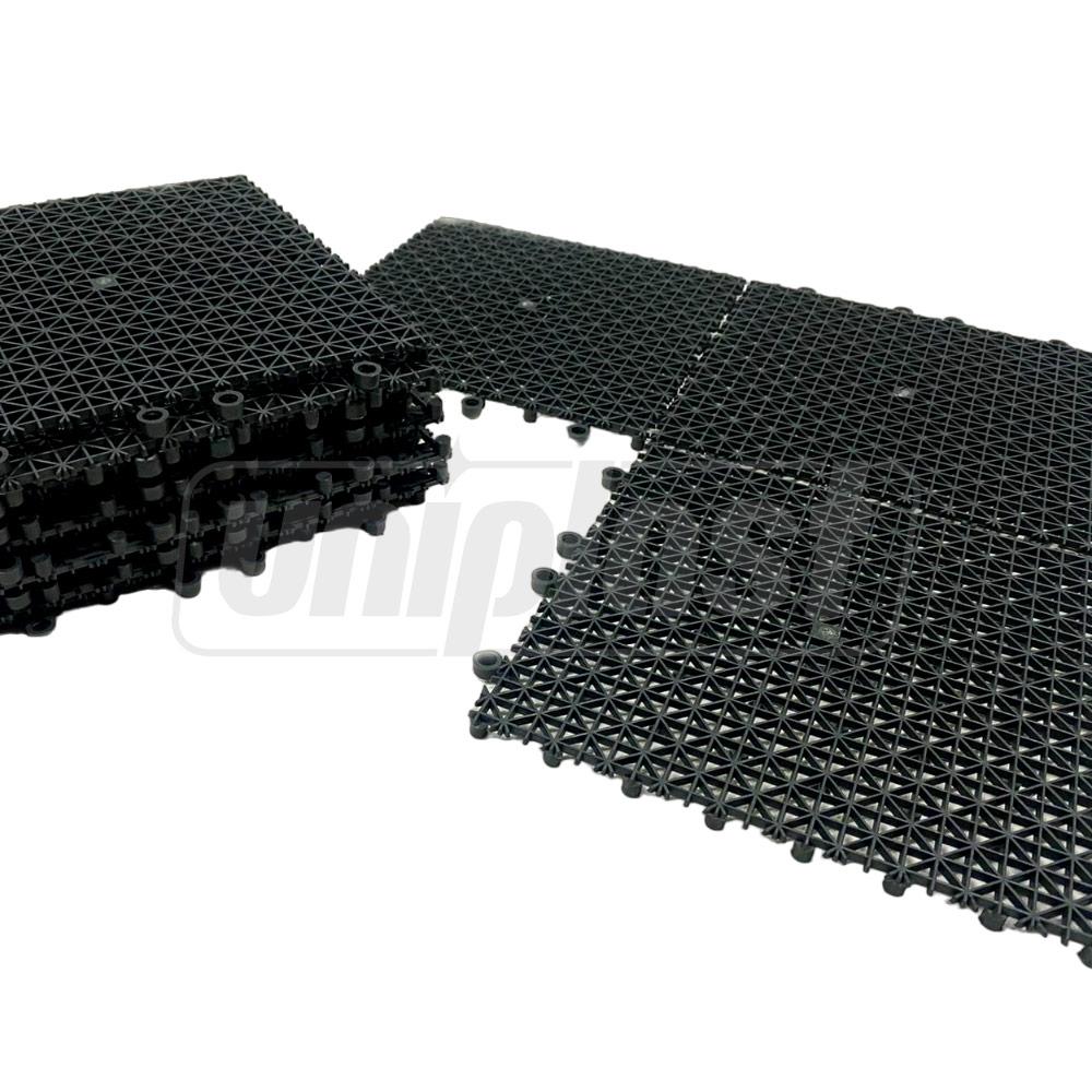 Коврик для прихожей (серый/голубой) 41 x 54 см