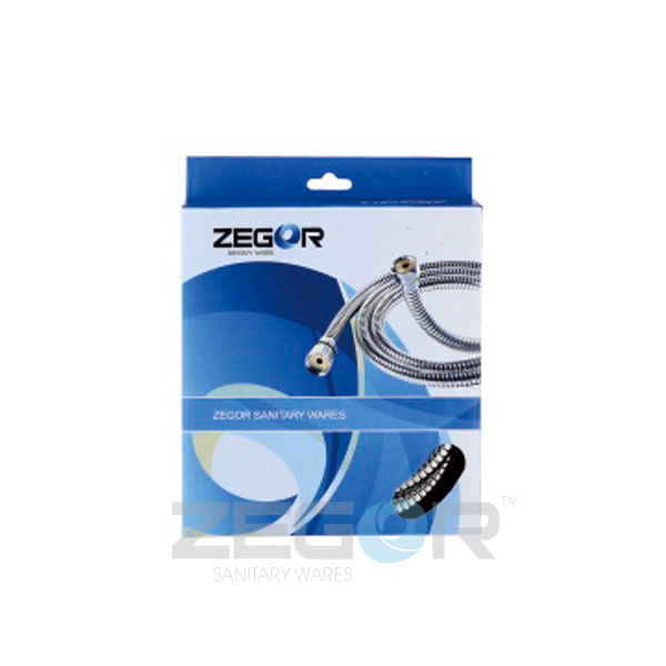 Furtun de dus L=1.5-1.9 m WKR 005 intindere, armat  ZEGOR