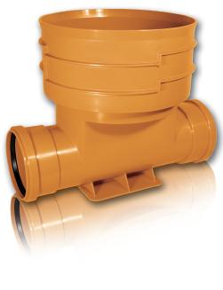 Baza camin de inspectie PP D.315x110 (1 intrare/1 iesire D.110) (portocaliu) Akna  BTH