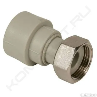 Racord cu piulita PPR D. 25 x 1" FI (fara garnitura)  HAKAN +GF+