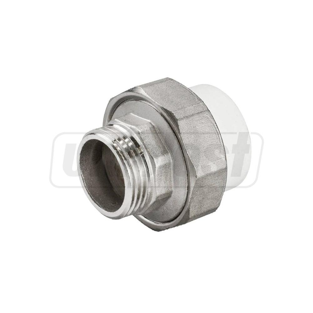 Racord demontabil "olandez" PPR D. 50 x 1.1/2" FE  HAKAN +GF+