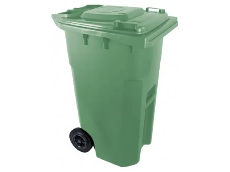 Cos pentru transportarea deseurilor 120 L pe roti