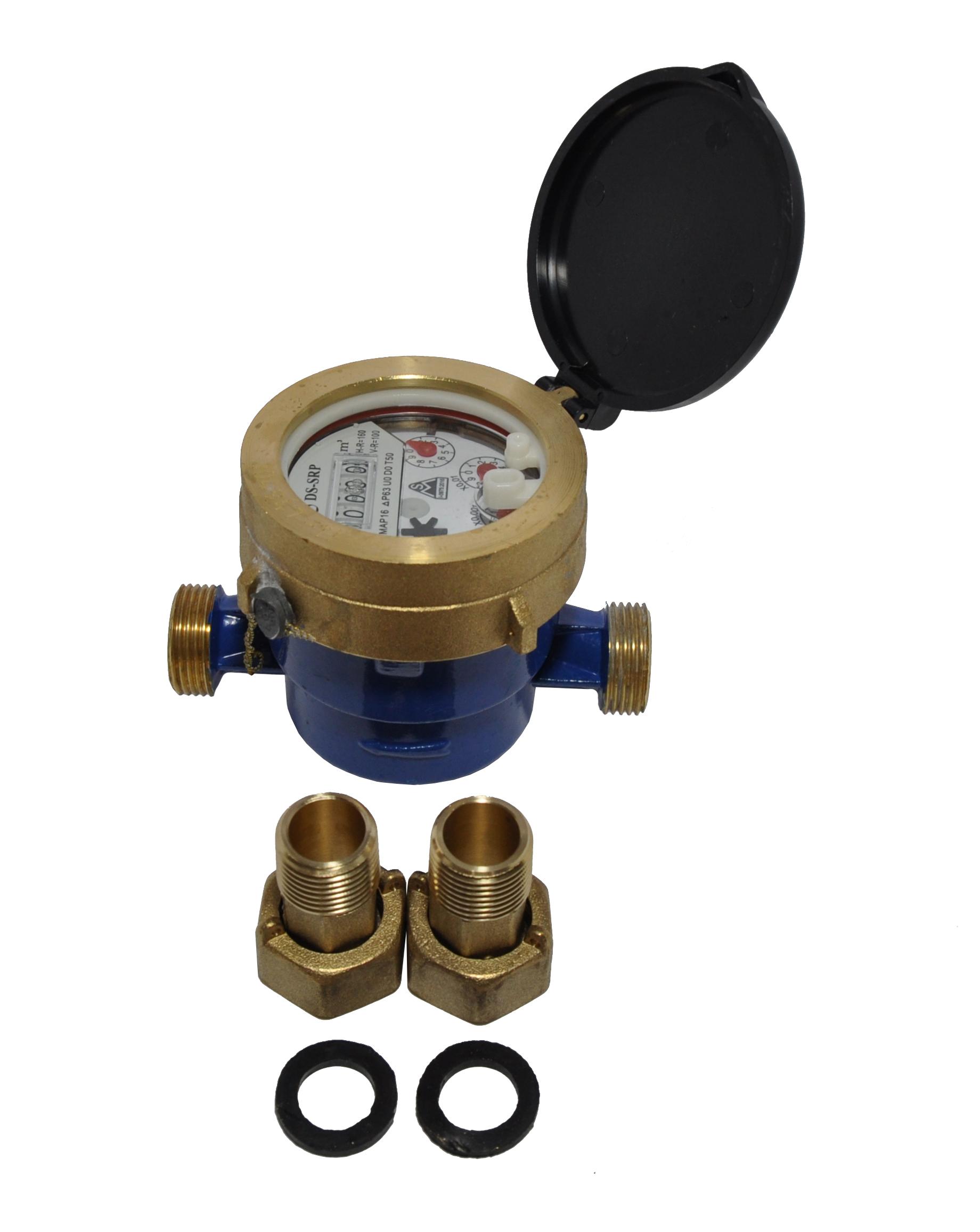 Contor D. 15 DS-SRP R-160 (clasa C) Qn 1.5-2.5 m³/h (preechipat)