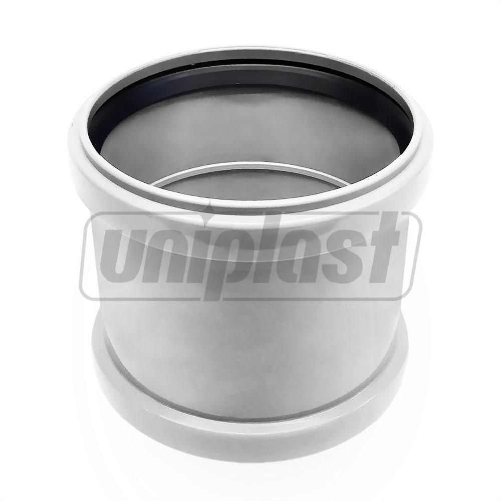 Муфта ПВХ ремонтная D.160 (наружная) (белая)  EGEPLAST