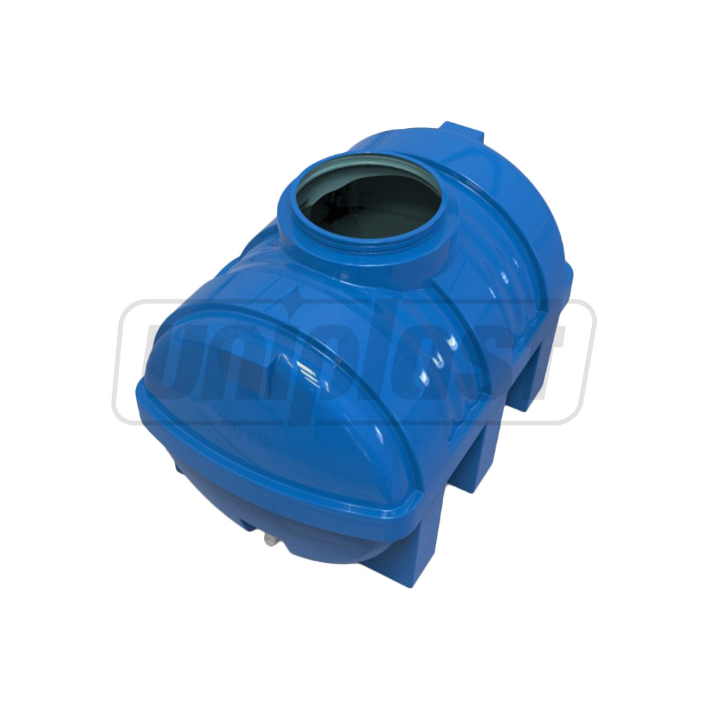 Rezervor apa 750 L orizontal, oval (albastru) cu stut D. 1/2", fortat 126x97x106 cm