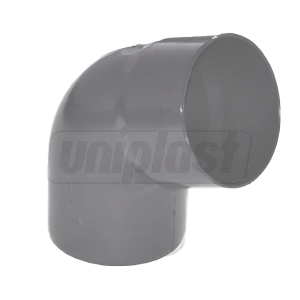 Cot burlan PVC D. 80 x 67° (gri) CL67080N  FIRST PLAST