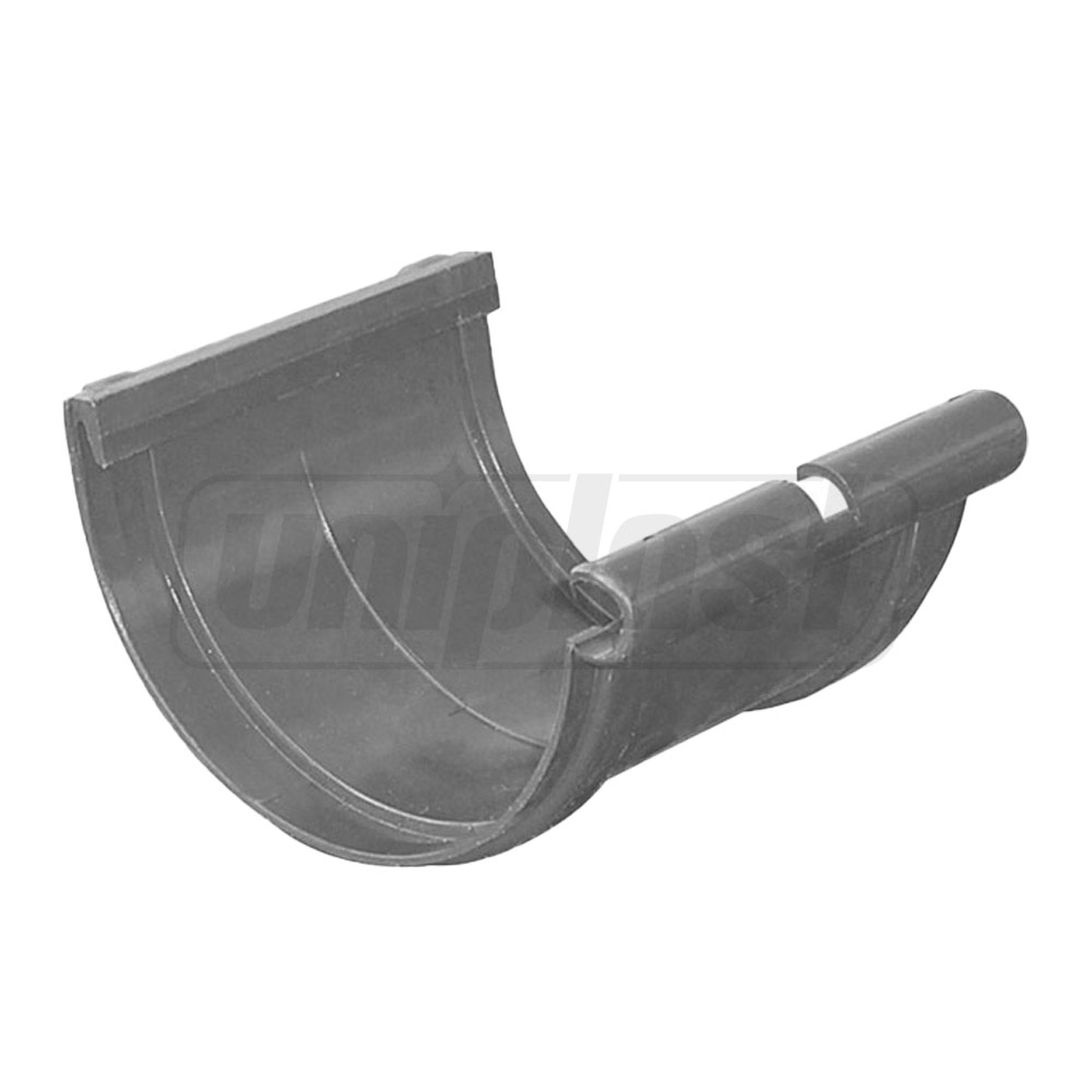 Imbinare jgheab PVC Bi-sistem D.125 (gri) GN125N  FIRST PLAST