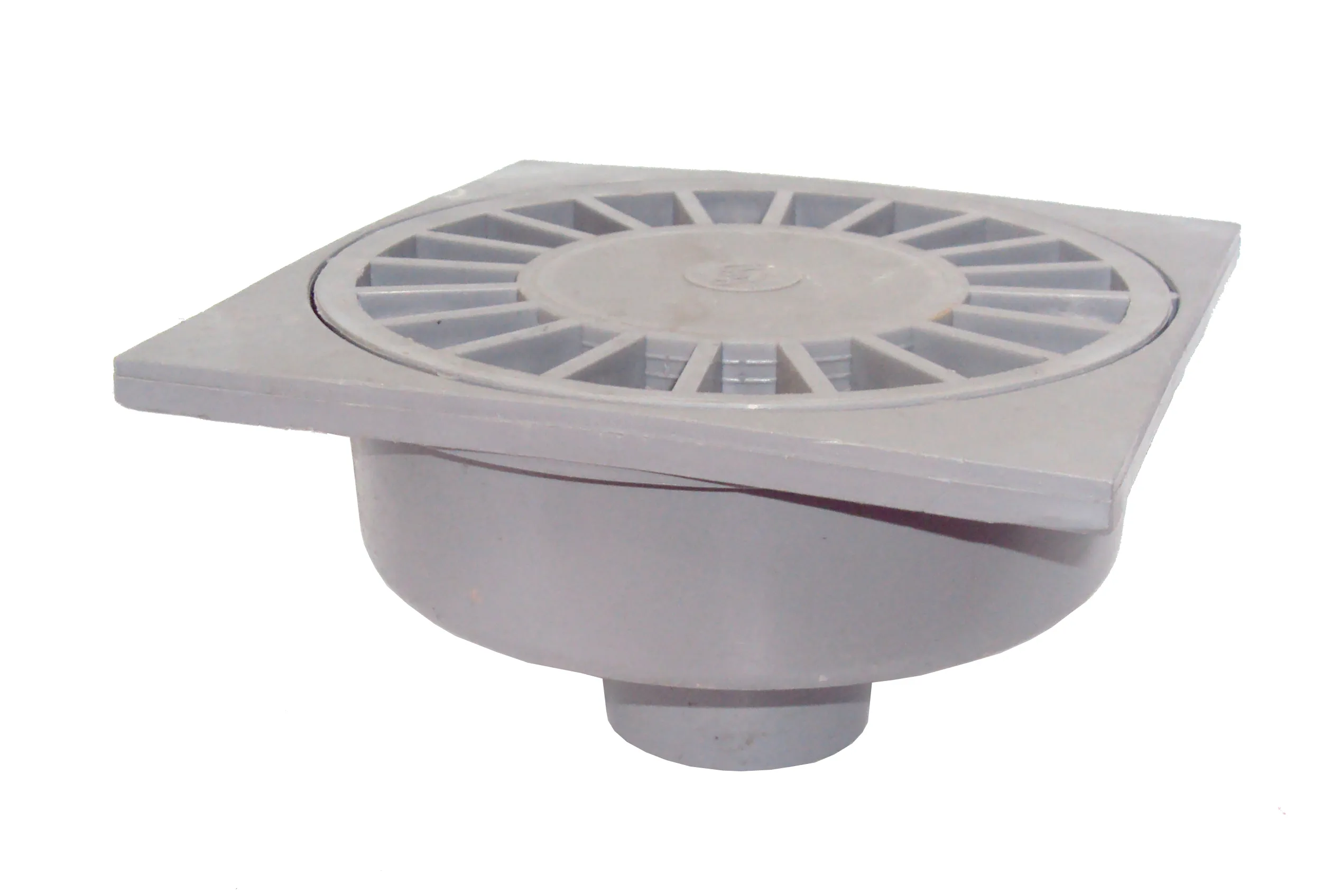 Трап ПП D. 50 вертикальный (серый)  INSTALPLAST