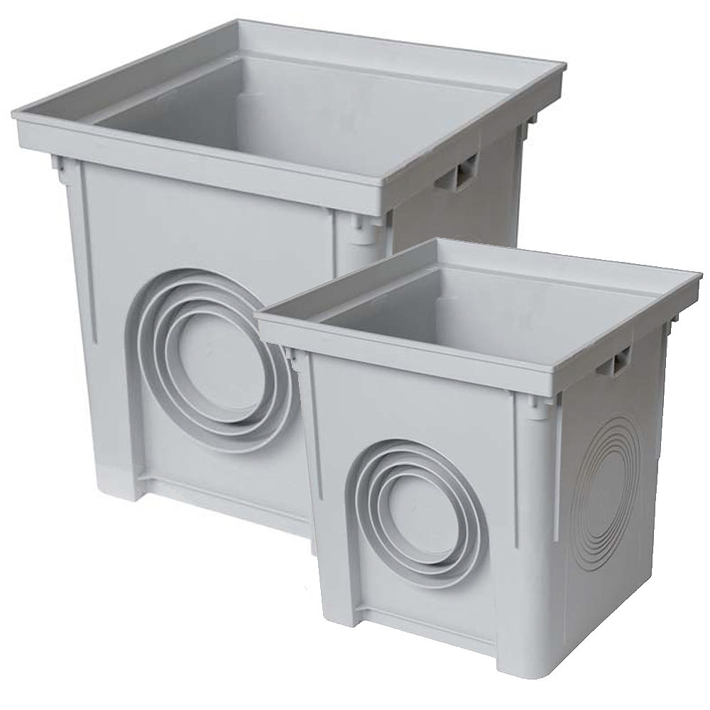 П-Корзина 400x400 мм (серая) PZDE40