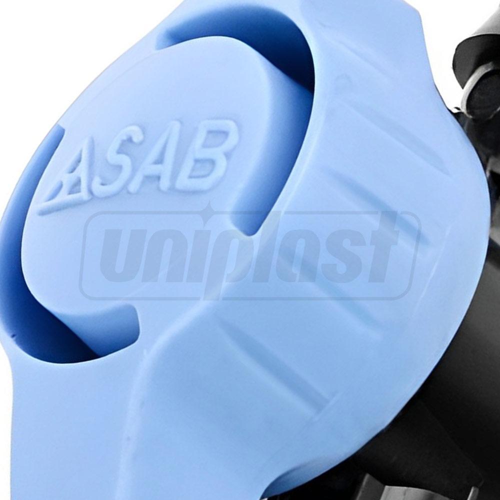 Robinet trecere tub de picurare + tub de picurare D. 25  SAB