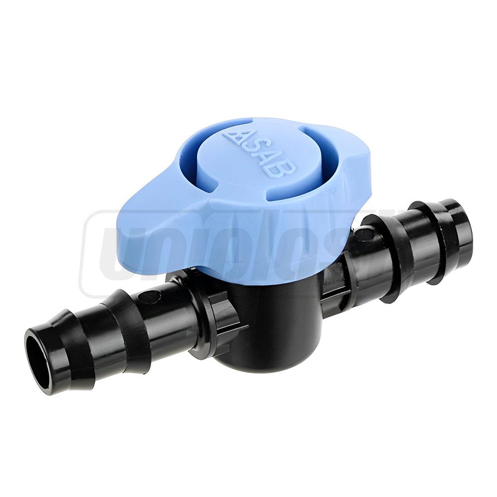 Robinet trecere tub de picurare + tub de picurare D. 25  SAB