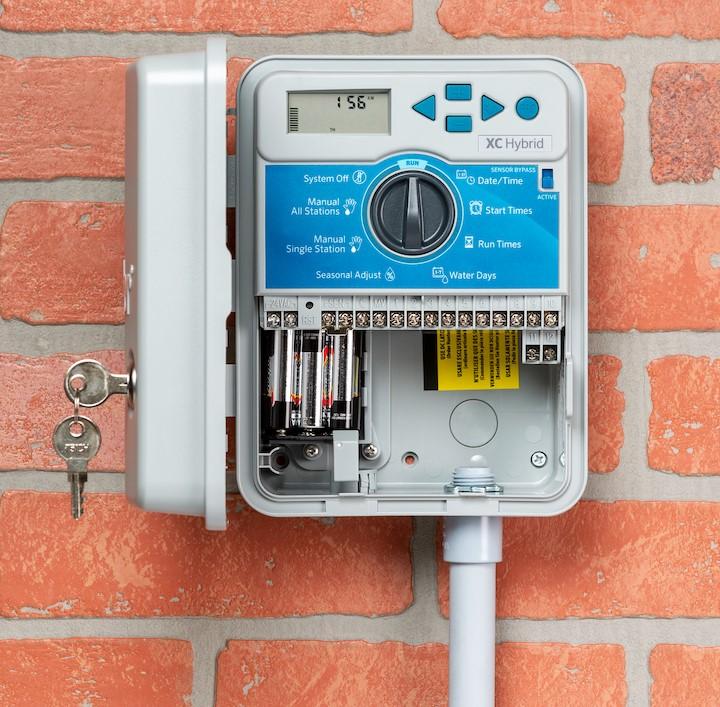 Блок управления поливом 6 зон (наружный) XCH-600 Hybrid, на батарее HUNTER