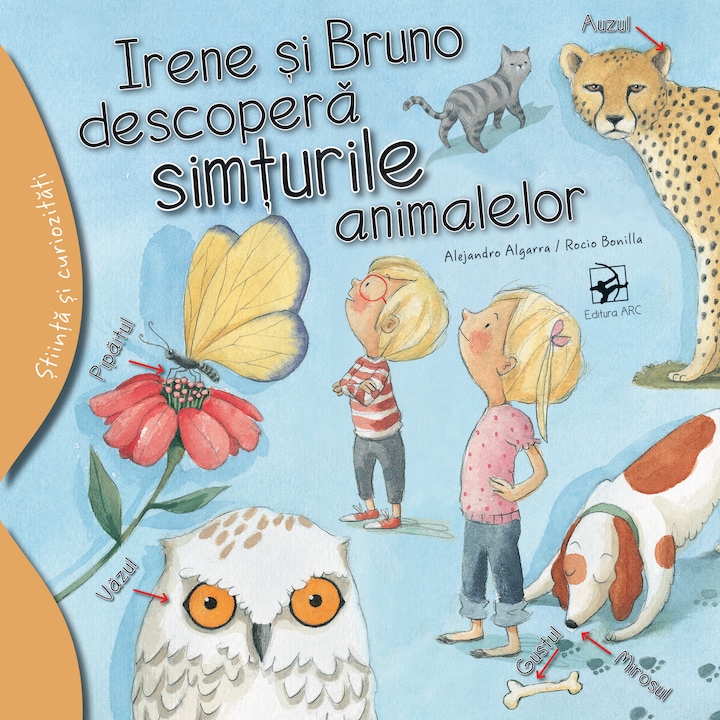 Irene și Bruno descoperă simțurile animalelor