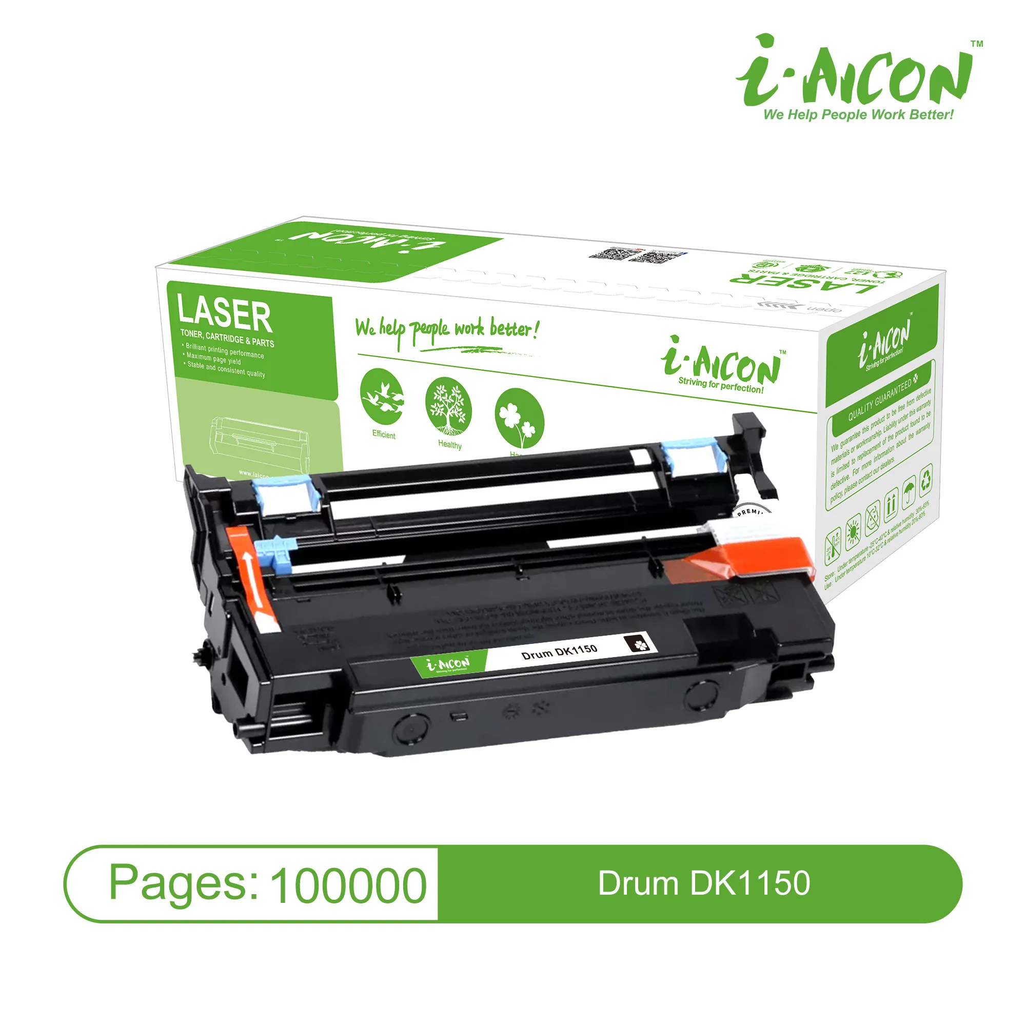 DK-1150 Kyocera drum unit compatible - Aicon 100.000 pages (With Chip)