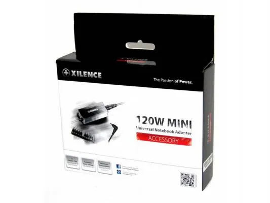 Adaptor de alimentare universal pentru notebook XILENCE XP-LP120.XM012, 120W Mini