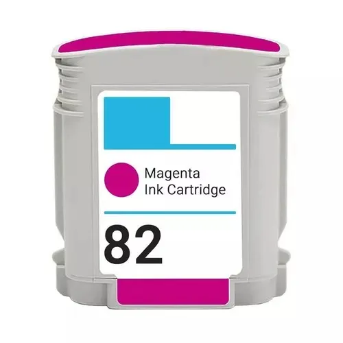 HP 82 (C4912A) Magenta Ink Cartridge for HP Designjet 820 MFP, HP Designjet 500 Plus, HP Designjet 500ps Plus, HP Designjet 500ps Plus, HP Designjet 510, HP Designjet 510ps, HP Designjet 800, 1750p.