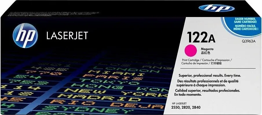 HP 122A (Q3963A) Magenta Cartridge for HP LaserJet 2840, 2550, 2820, 4000 p.
