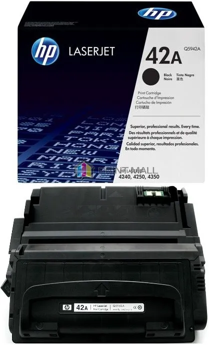 HP 42A (Q5942A) Black Cartridge for HP LaserJet 1240, 4250, 4250N, 4250TN, 4250DTN, 4350, 4350TN, 4350DTN, 4350N, 10000 p.