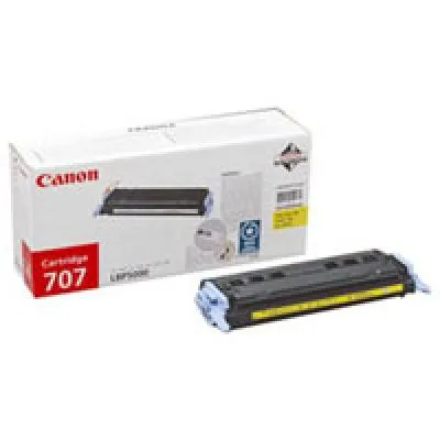 Laser Cartridge Canon 707 Y (9421A004), yellow (2000 pages) for LBP-5000/5100