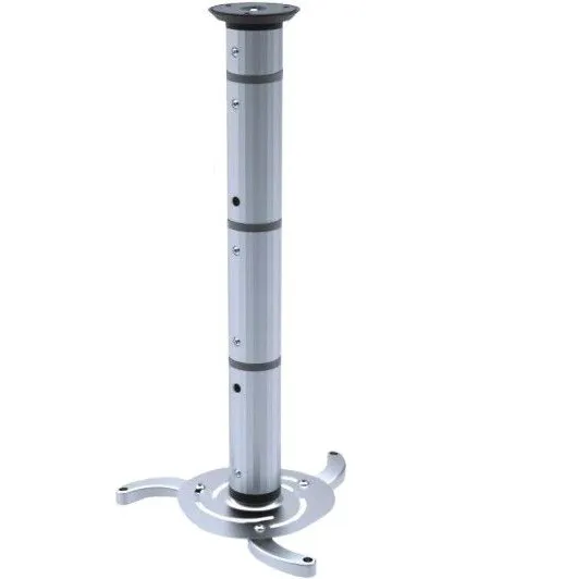 Sunne PRO03 Ceiling Projector Bracket, Ceiling to Projector 80-980mm, Tilt -15°~+15°, Swivel 360°, max 10kg, Silver