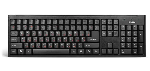 Tastatura SVEN Standard 303 Power / USB+PS/2 / Black